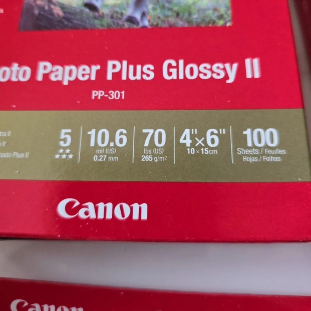 Canon photo paper